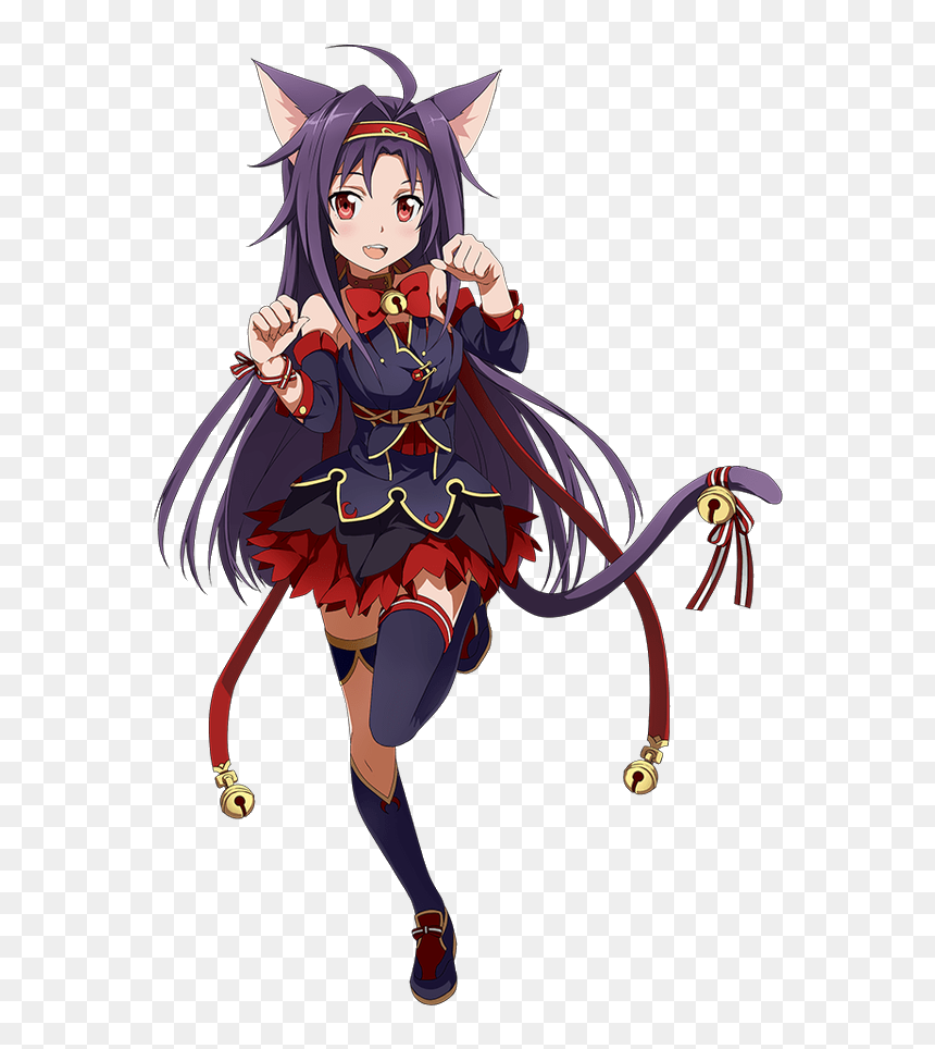 Sword Art Online Stunning Free Transparent Png - Sword Art Online Neko, Png Download - sword in the stone png
