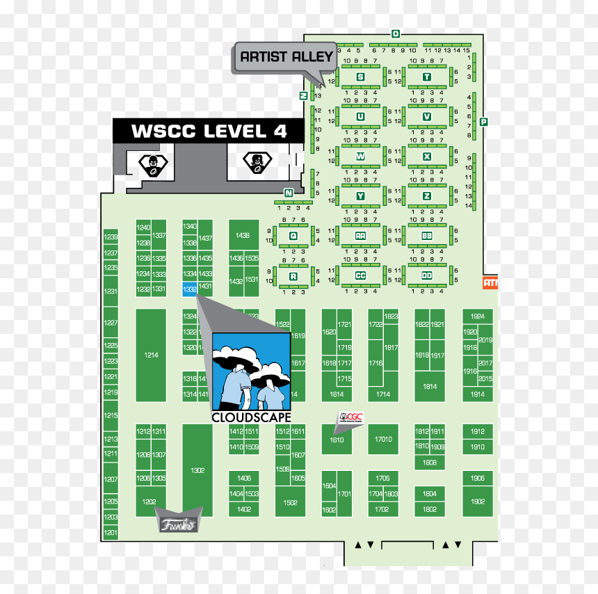 Emerald City Png , Png Download - Eccc 2019 Show Floor, Transparent Png - emerald city png