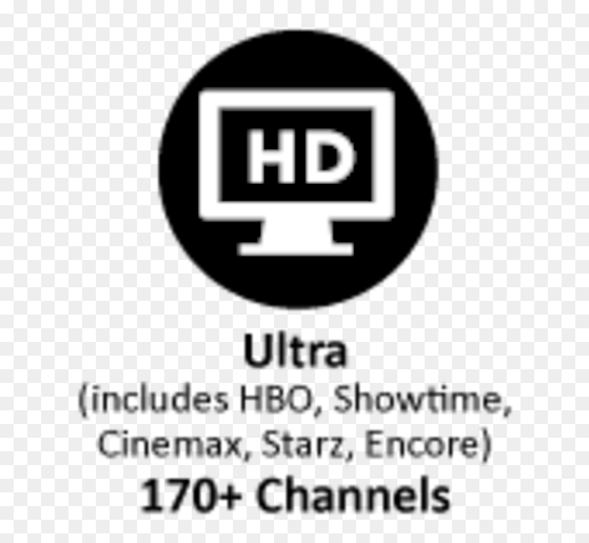 Ultra Video With All Premium Movie Channels - Circle, HD Png Download - cinemax png