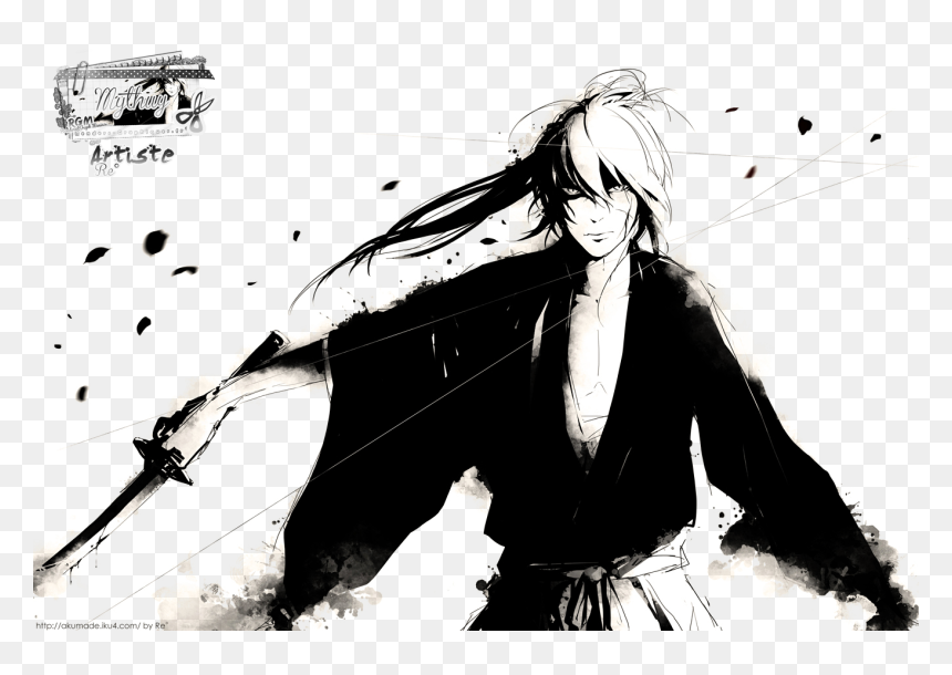 Png-rurouni Kenshin - Rurouni Kenshin Manga Art, Transparent Png - rurouni kenshin png