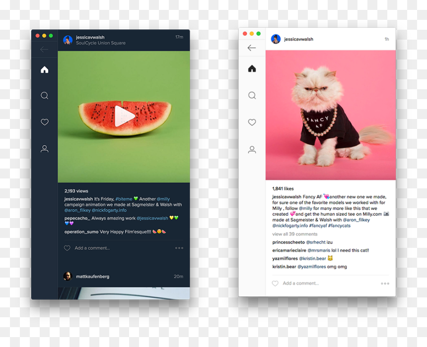 Sagmeister Milly Instagram, HD Png Download - instagram app png