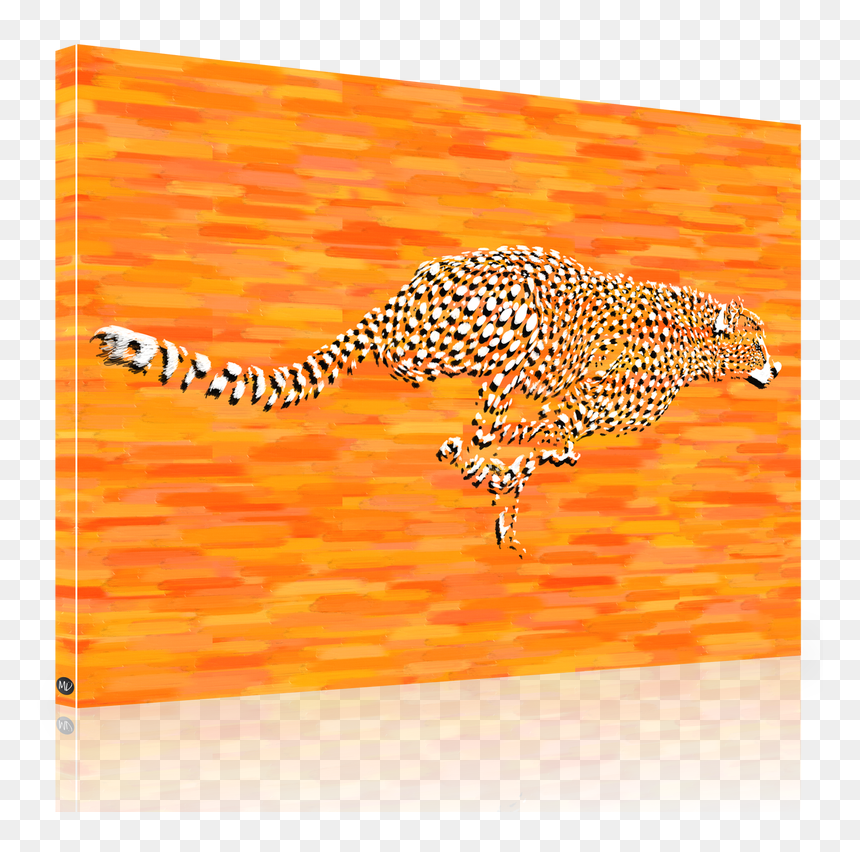 Running Cheetah - Cheetah, HD Png Download - cheetah running png