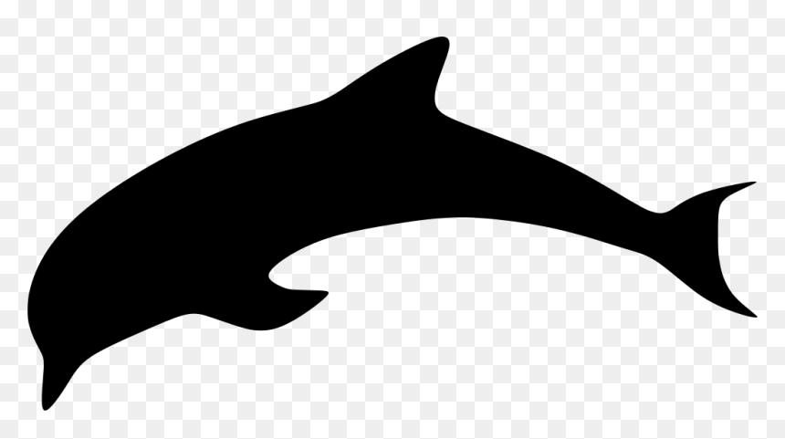 Delfin Obrys Clipart , Png Download - Obrys Delfína, Transparent Png - delfin png