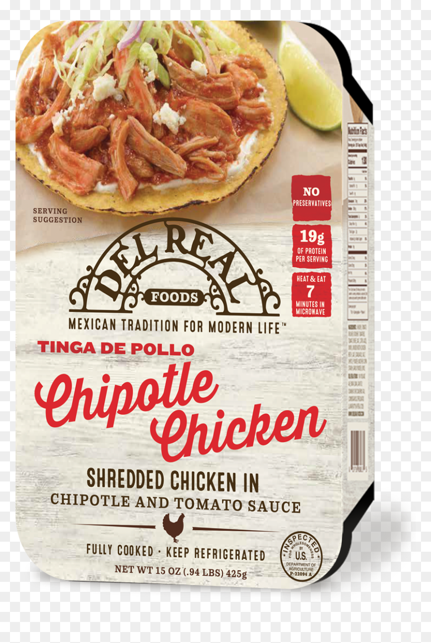 Del Real Foods, HD Png Download - pollo rostizado png