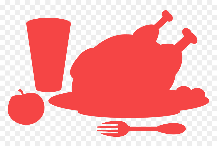 Силуэт Курицы, HD Png Download - pollo rostizado png