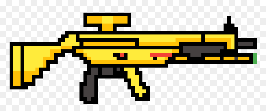 Assault Rifle, HD Png Download - pixel gun png