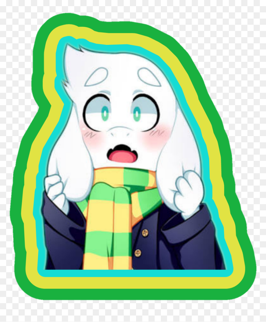 #freetoedit #asriel #asrielundertale #asrieldreemurr - Asriel With A Jacket, HD Png Download - asriel dreemurr png