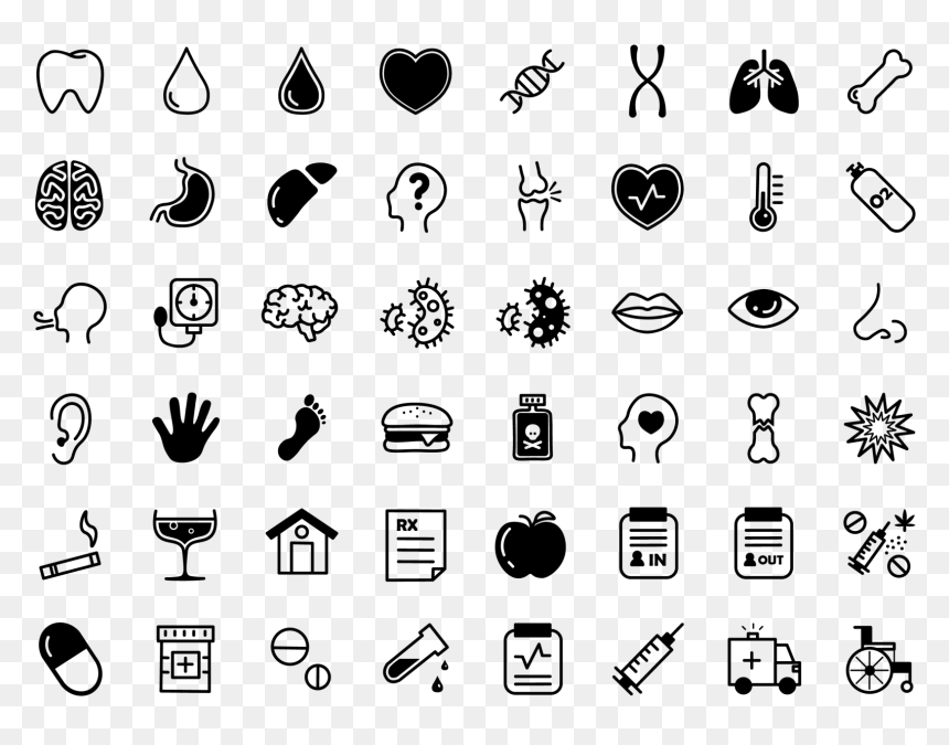 Icons, HD Png Download - medical icons png