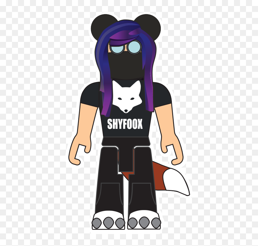 Shyfoox, HD Png Download - robloxian png