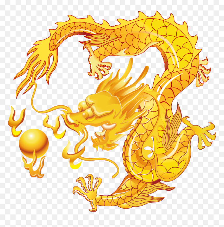 Dragon Of Hidden Treasures, HD Png Download - chinese character png