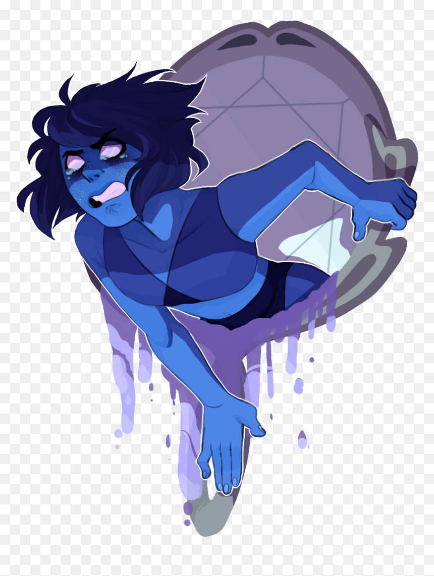 Lapis Lazuli Mirror Gem Fanart, HD Png Download - lapis lazuli steven universe png