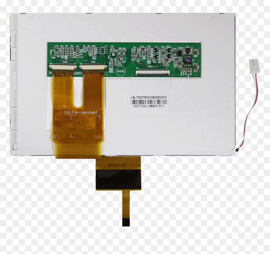 7 Capacitive Touch Tft Lcd Module - 1.5 吋 Lcd 模 組, HD Png Download - dnc png