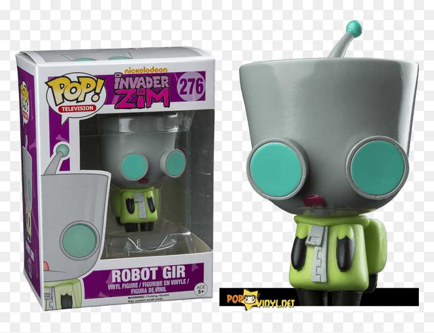 Invasor Zim Funko Pop, HD Png Download - invader zim gir png