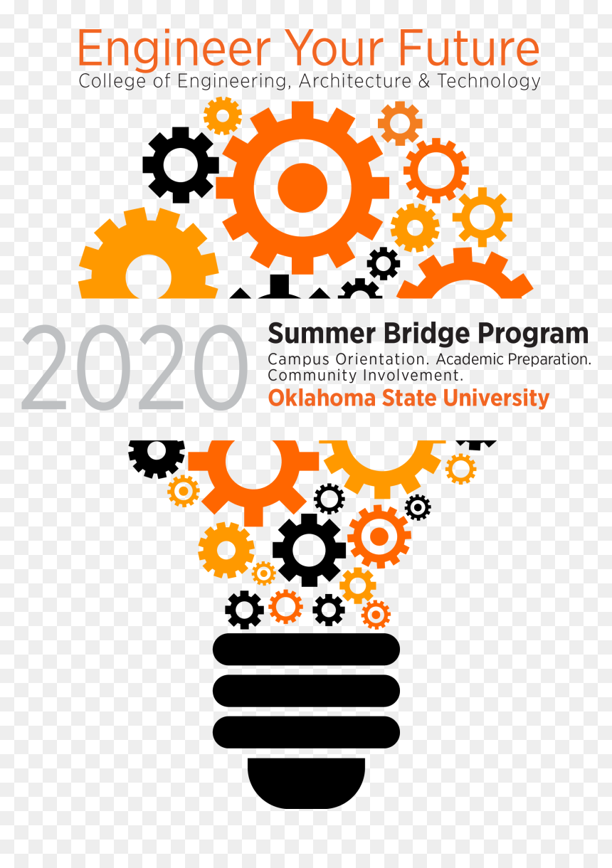 2020 Summer Bridge Logo - Digital Marketing Bulb Png, Transparent Png - oklahoma state university logo png