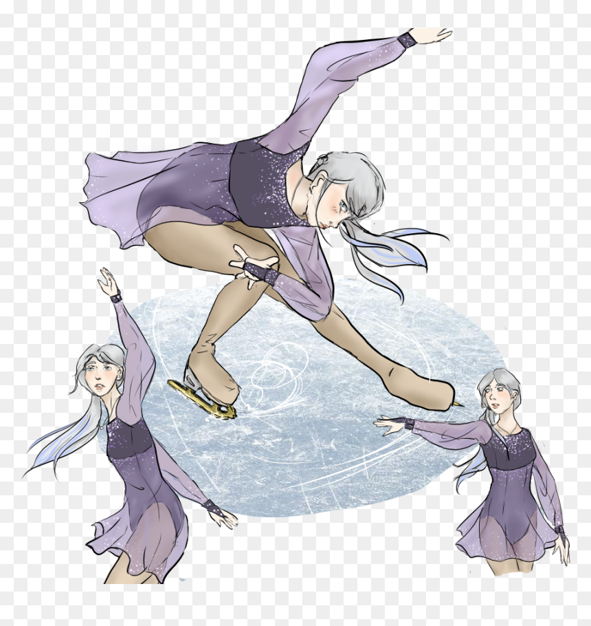 Au Were Weiss Is A Figure Skater Because I Was Way - Weiss Schnee Ice Skating, HD Png Download - rwby weiss png