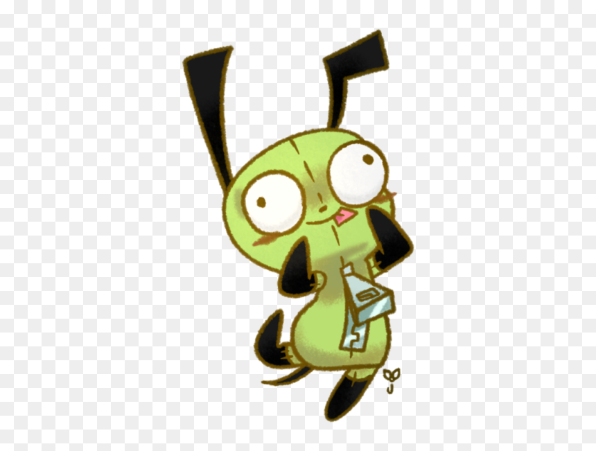 Swanhili - Cartoon, HD Png Download - invader zim gir png