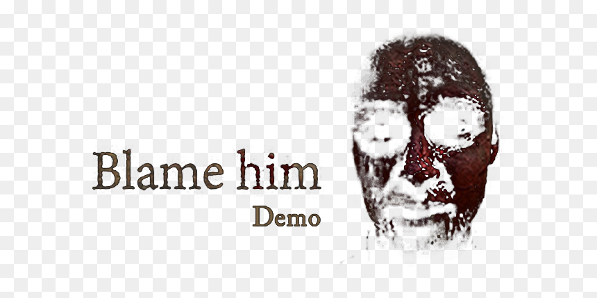 Blame Him - Demo - Skull, HD Png Download - outlast title png
