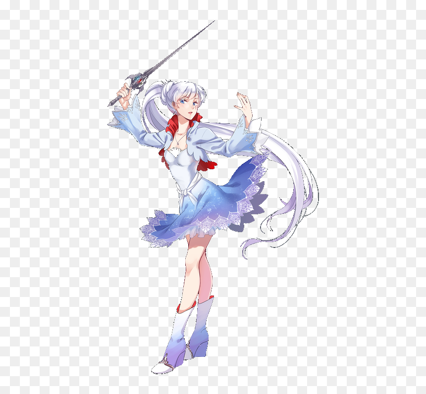 Illustration, HD Png Download - rwby weiss png