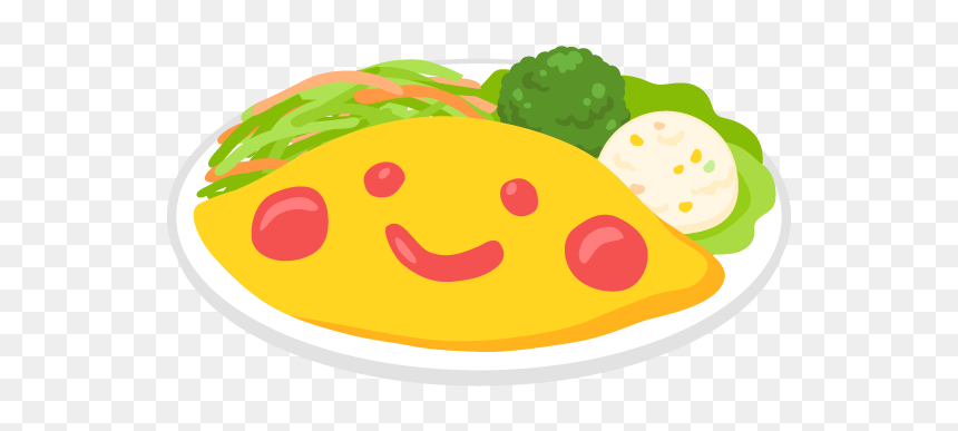 Omelette Vector Png, Transparent Png - rice png