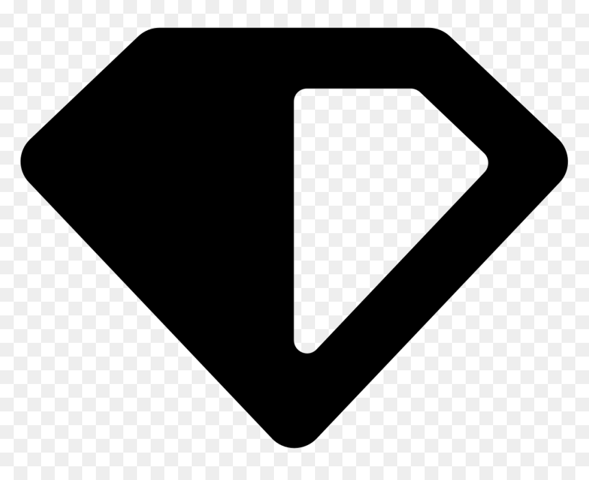 Diamond Shape Black And White, HD Png Download - diamond shape png