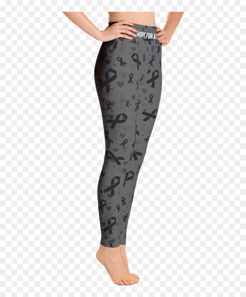 Leggings, HD Png Download - black ribbon png