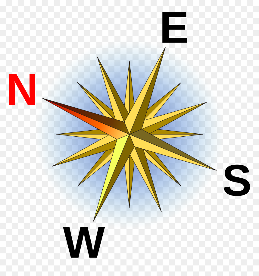 Cool Compass Rose Designs, HD Png Download - compass rose png