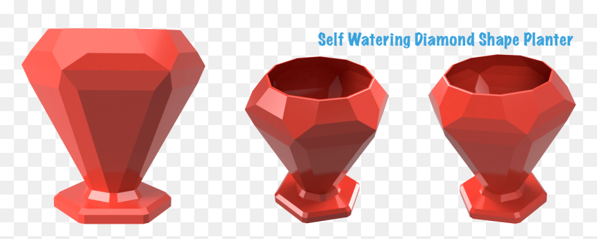 Vase, HD Png Download - diamond shape png