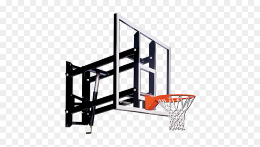 Basketball Hoop Wall Mount, HD Png Download - basketball hoop png