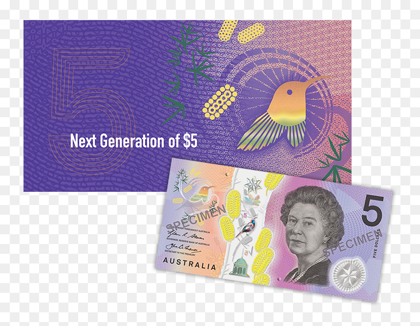 Next Generation Of $5, HD Png Download - dollar bill png