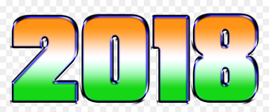 Graphic Design, HD Png Download - happy new year 2018 png