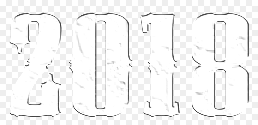 Calligraphy, HD Png Download - happy new year 2018 png