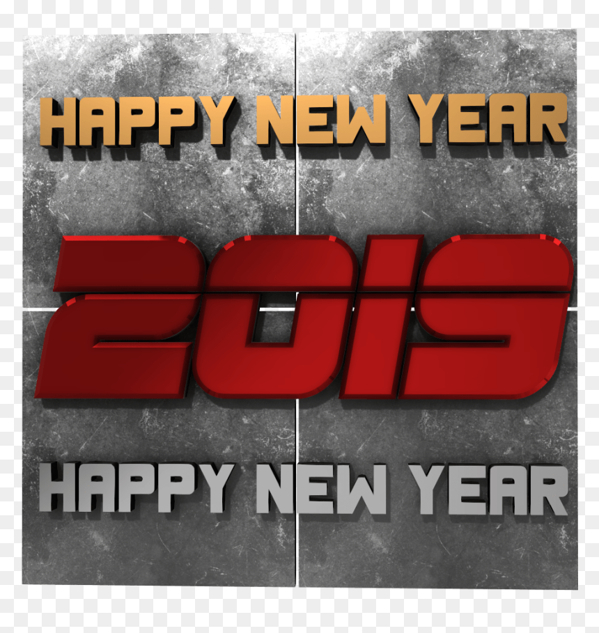Graphic Design, HD Png Download - happy new year 2018 png