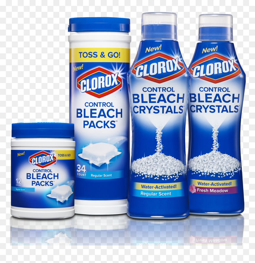 Bleach Crystals, HD Png Download - clorox bleach png