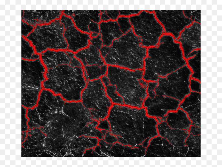 Red Cracked Stone, HD Png Download - red glow png