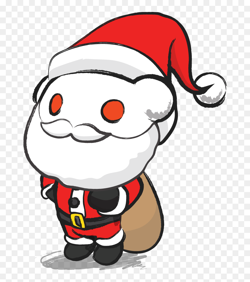Reddit Secret Santa 2018, HD Png Download - reddit logo png