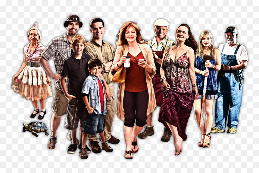 Sedona (2011), HD Png Download - group of people png