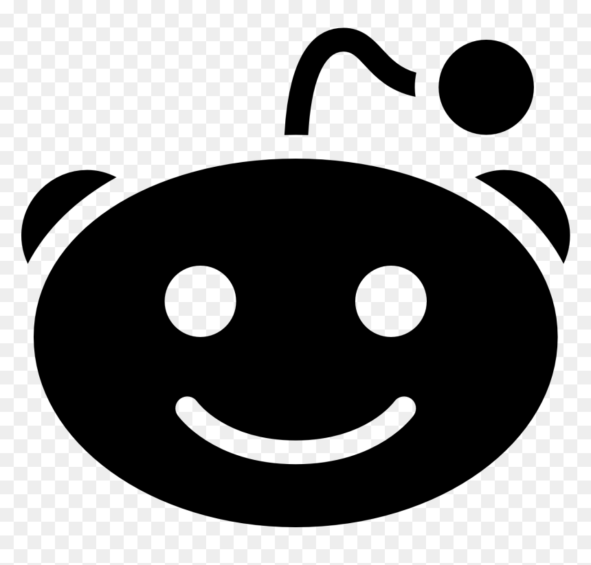 Smiley, HD Png Download - reddit logo png