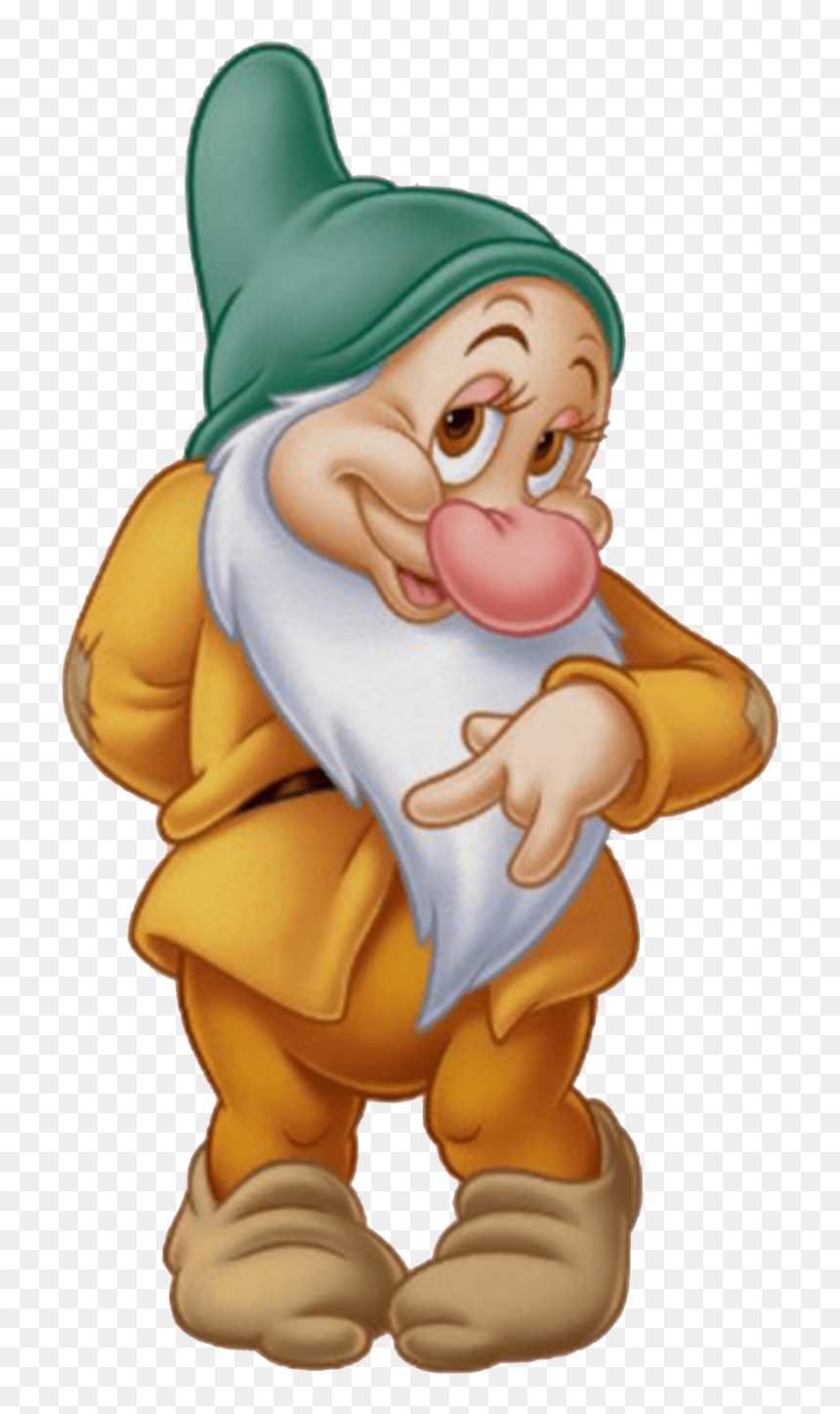 Snow White Dwarfs Bashful, HD Png Download - gnome child png