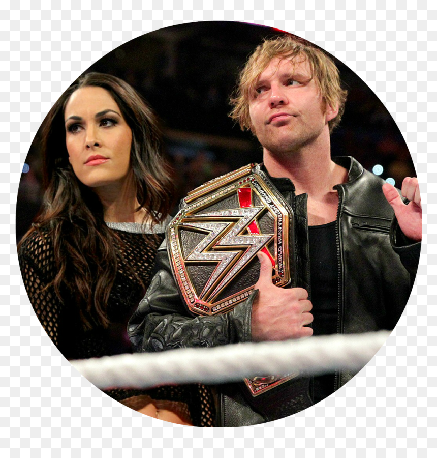 Brie Bella And Dean Ambrose, HD Png Download - dean ambrose png
