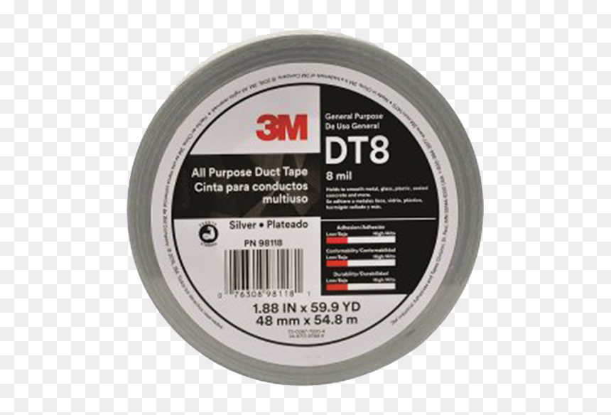 Dt8 3m, HD Png Download - duct tape png