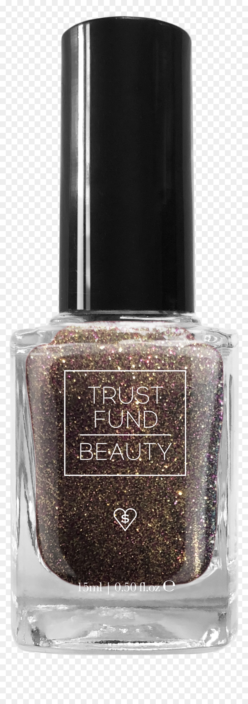 Black Nail Polish Bottle, HD Png Download - wasted png