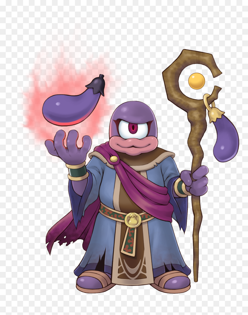 Eggplant Wizard, HD Png Download - eggplant png