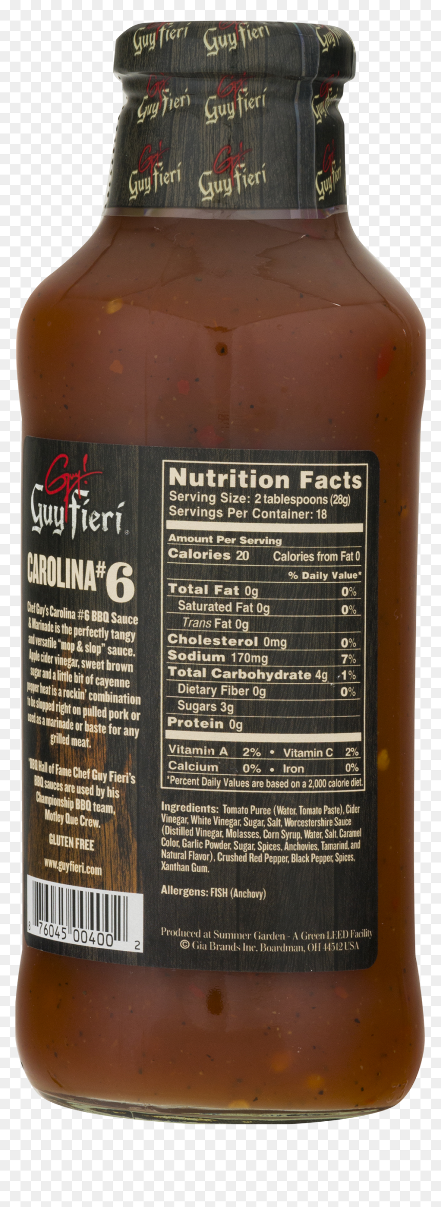 Guy Fieri Bbq Sauce Ingredients, HD Png Download - guy fieri png