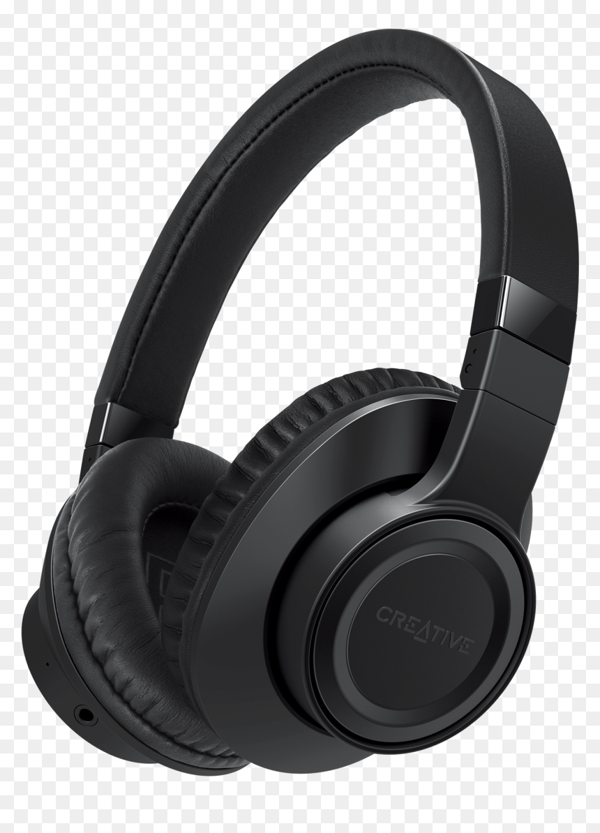 Creative Outlier Black Headphone, HD Png Download - headphone png