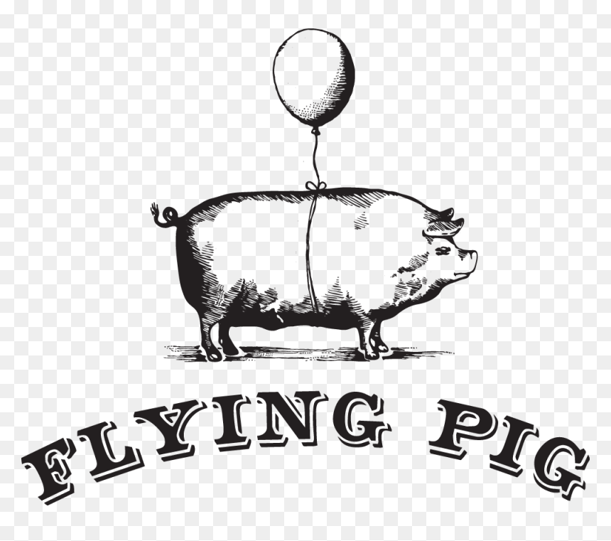 Flying Pig Vancouver Logo, HD Png Download - flying pig png