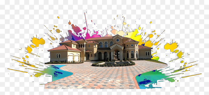 Estate, HD Png Download - paint banner png
