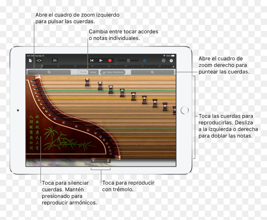 Guzheng, HD Png Download - cuerda png