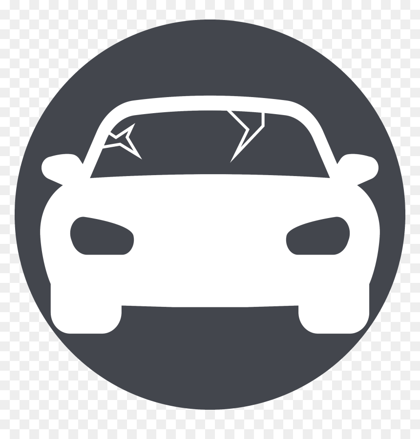 Windshield Glass Repair Green Bay - Windshield, HD Png Download - broken windshield png