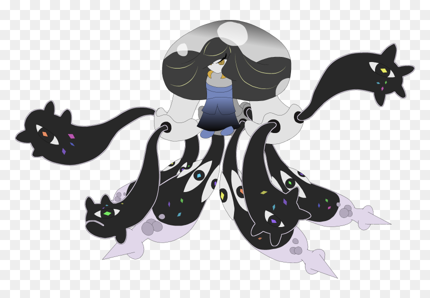 Kirby-ized Lusamine - Cartoon, HD Png Download - nihilego png