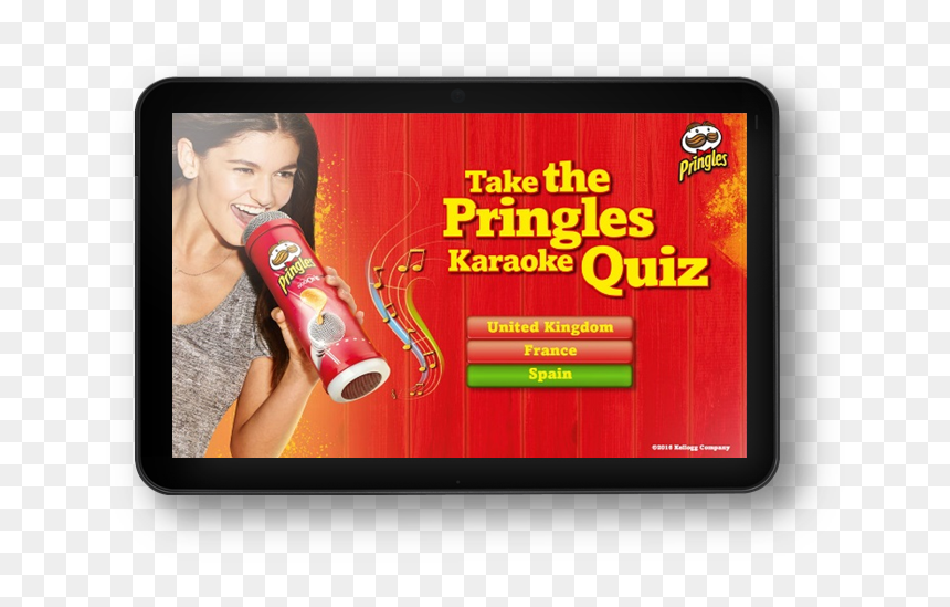 Pringles Karaoke - Gadget, HD Png Download - pringles can png